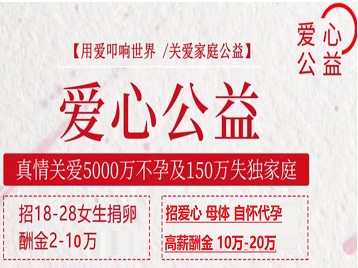 津市捐卵助孕生子 爱心志愿者招募